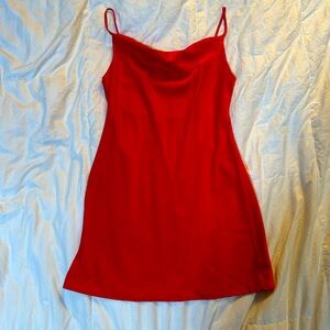 w’s urban outfitters mini slip dress